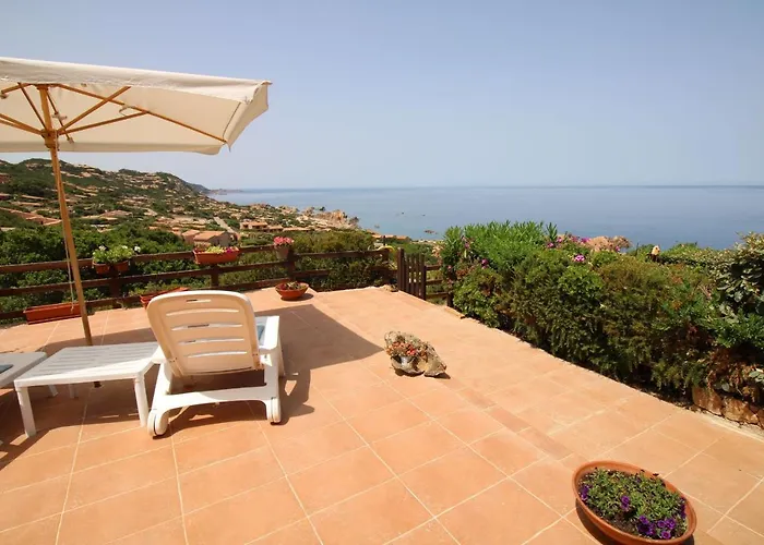 Nyaraló Casa Mira Con Piscina E Bellissima Vista Mare Costa Paradiso